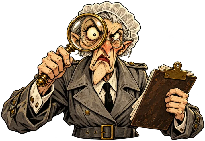 The Health Inspector, a boss in Lazy Susan: Spin the Chef